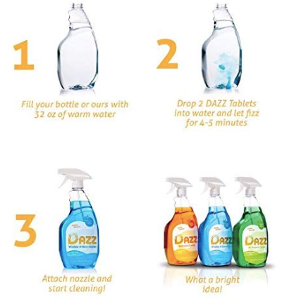 Dazz Natural Cleaning Tablets Starter Kit