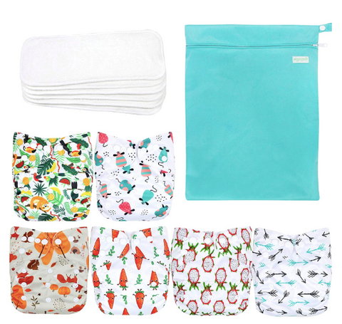 Cloth Diapers with Bamboo Insert