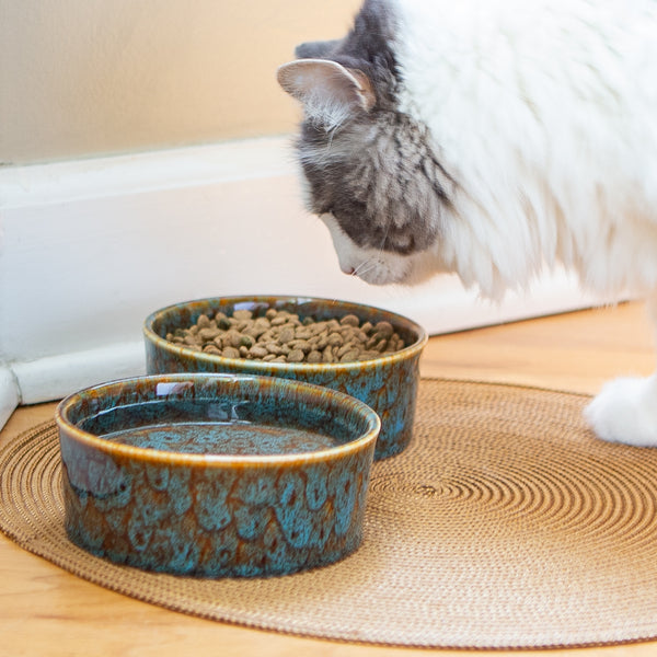 All Purpose Bowl in Marbled Turquoise