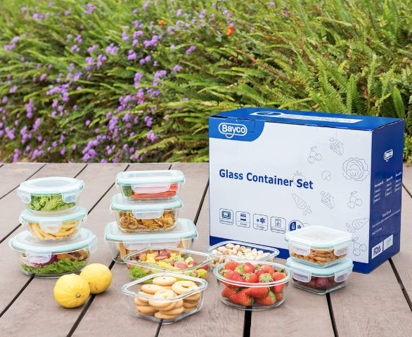 Bayco Glass Food Storage Containers – Shop Elevated Lifestyle