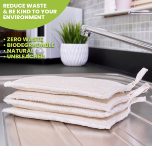 Organic Natural Kitchen & Bath Sponges
